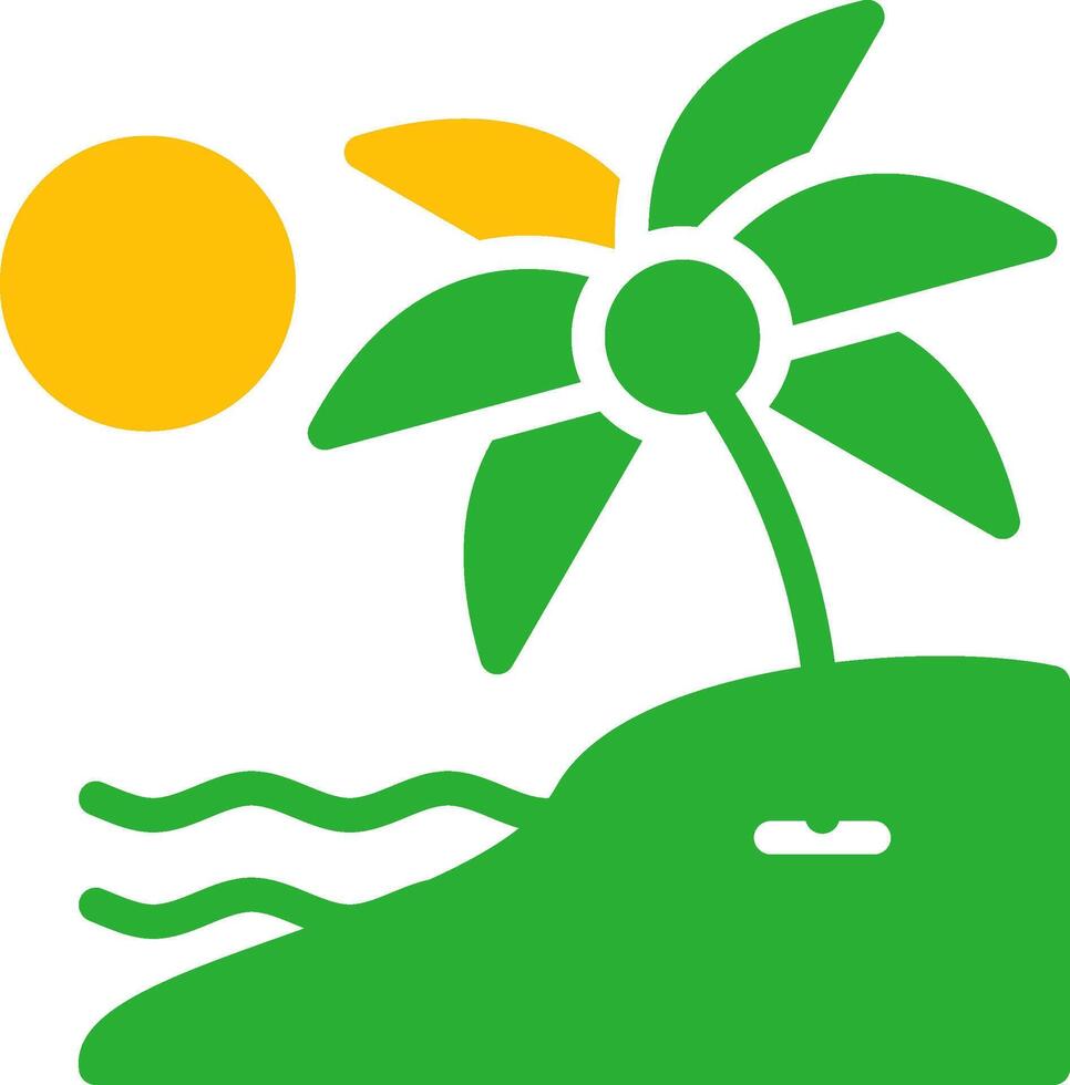 Line Two Colour vector