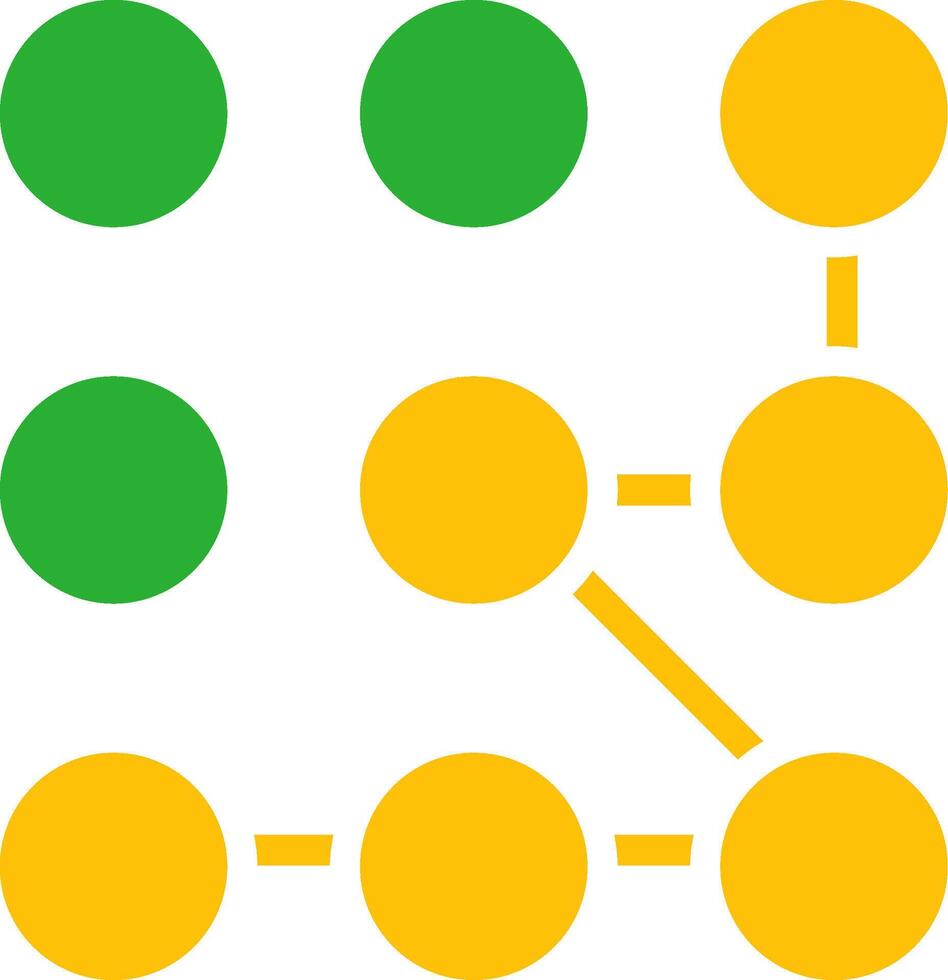 Line Two Colour vector