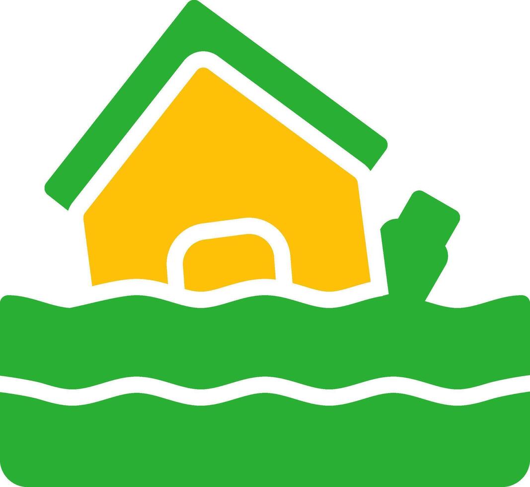 Line Two Colour vector