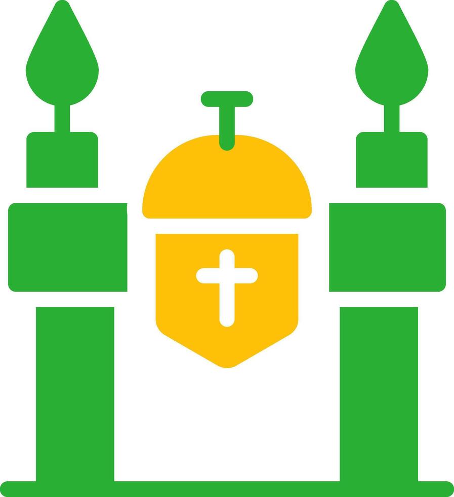 Line Two Colour vector