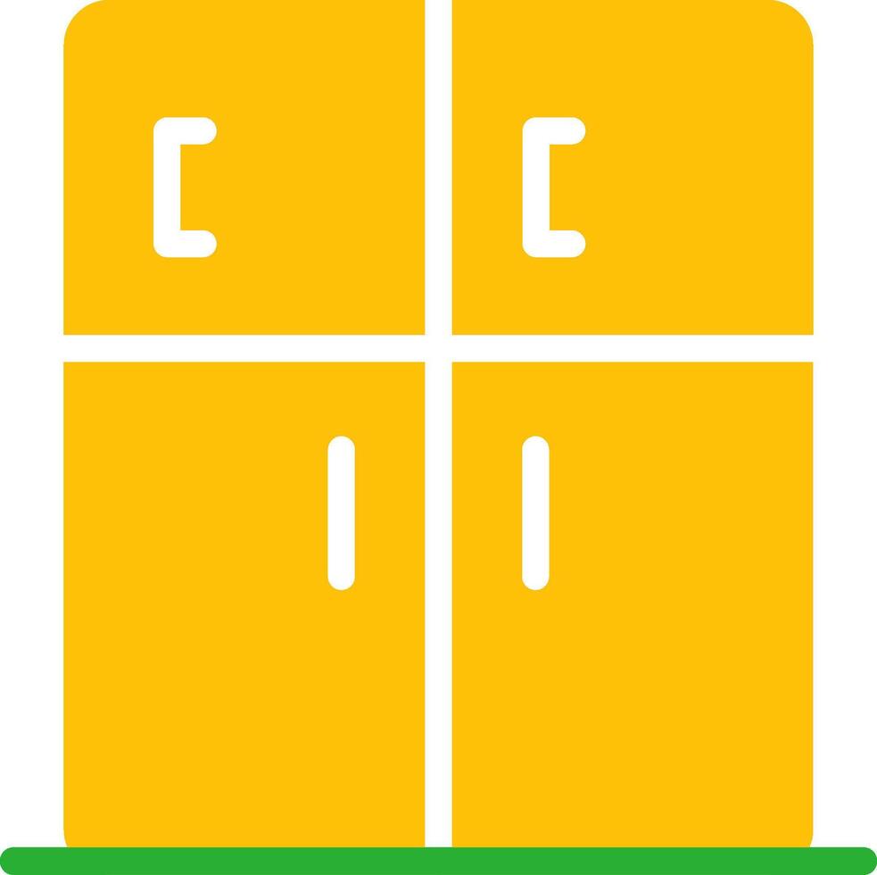 Line Two Colour vector