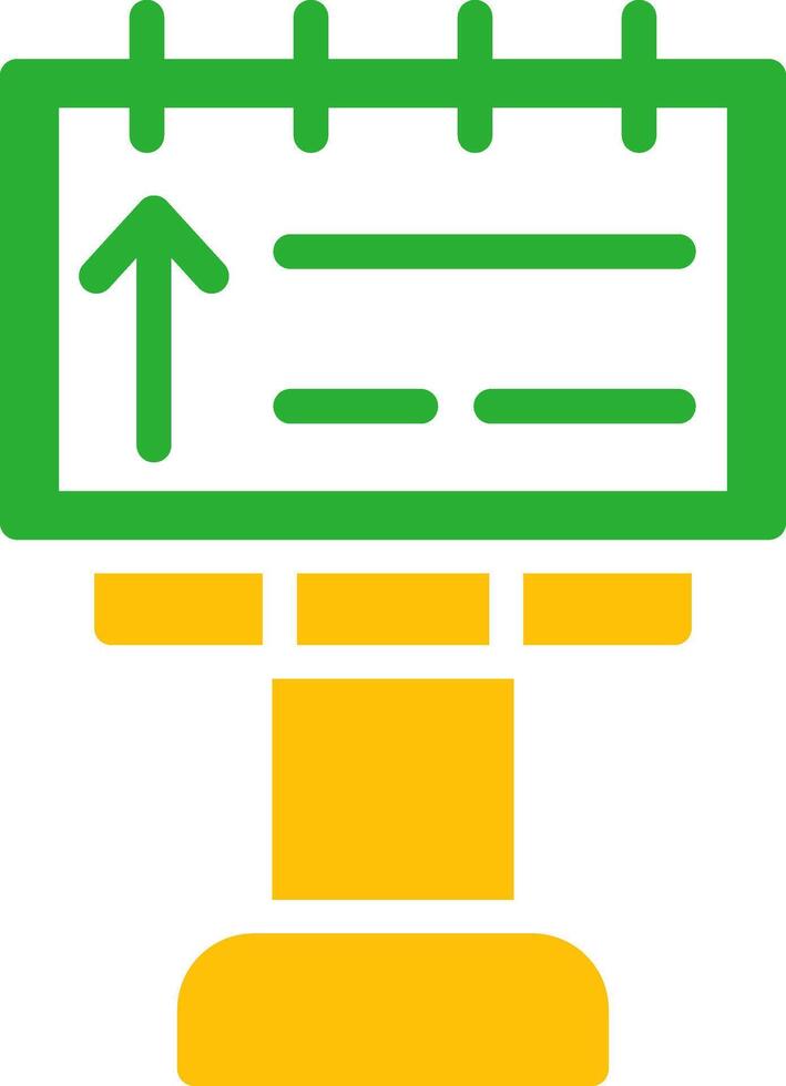 Line Two Colour vector