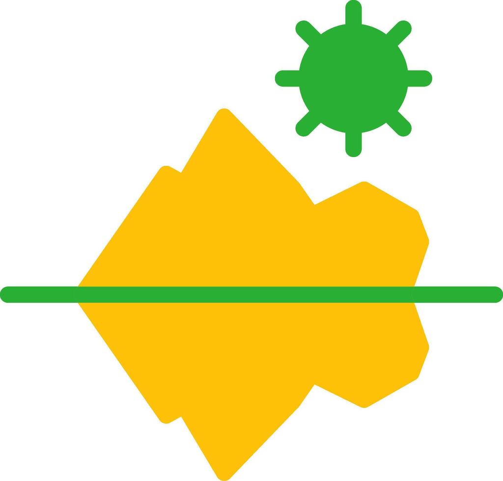 Line Two Colour vector