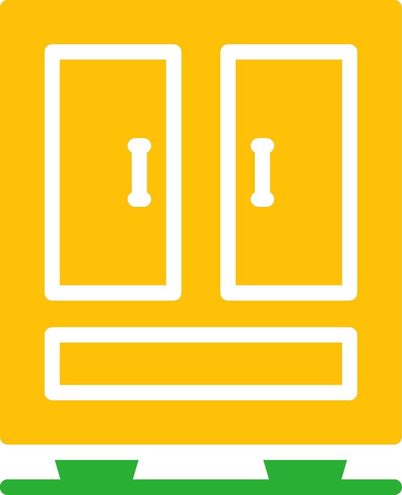 Line Two Colour vector