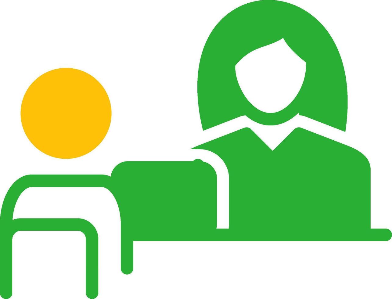 Line Two Colour vector
