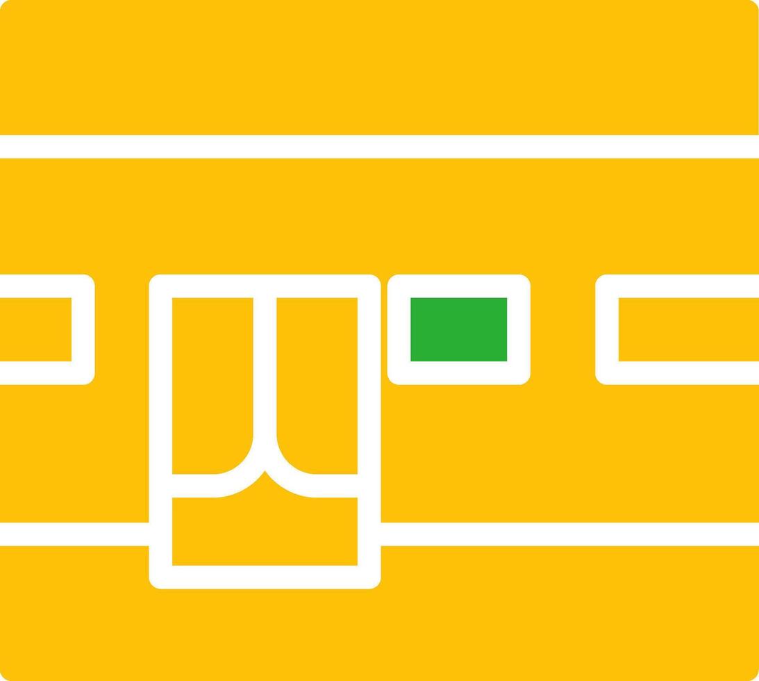 Line Two Colour vector