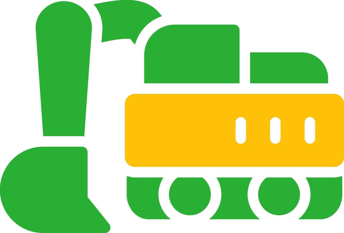 Line Two Colour vector