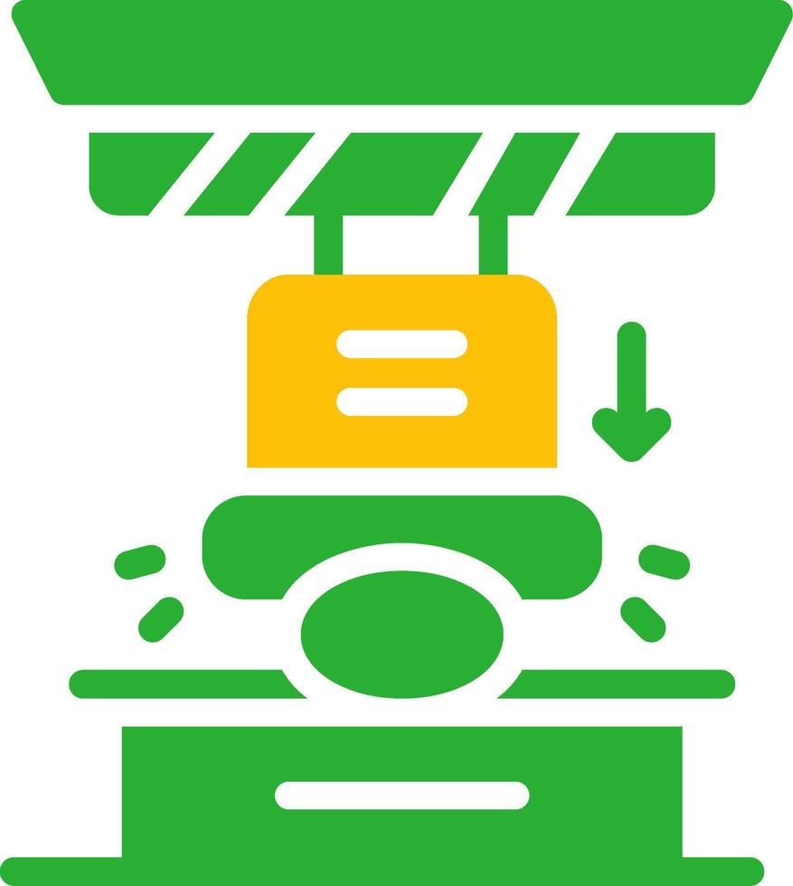 Line Two Colour vector