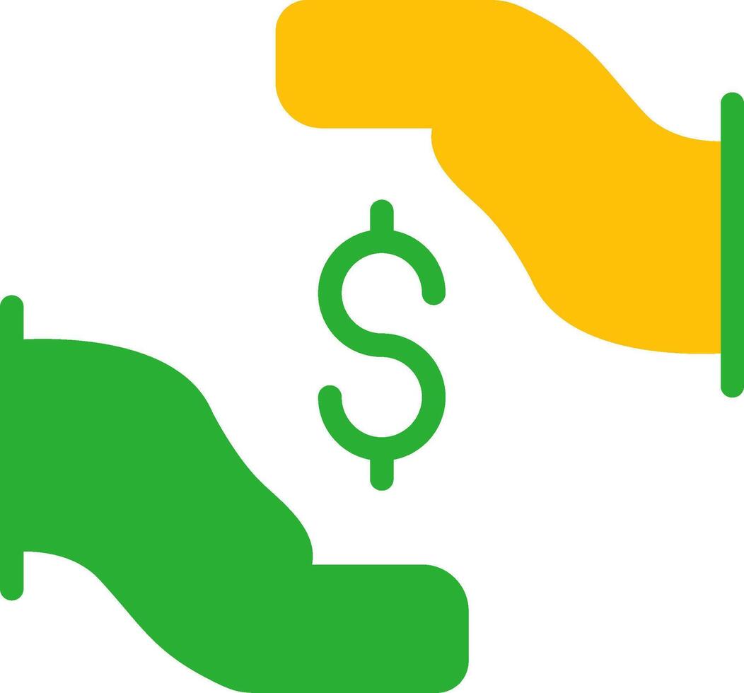 Line Two Colour vector