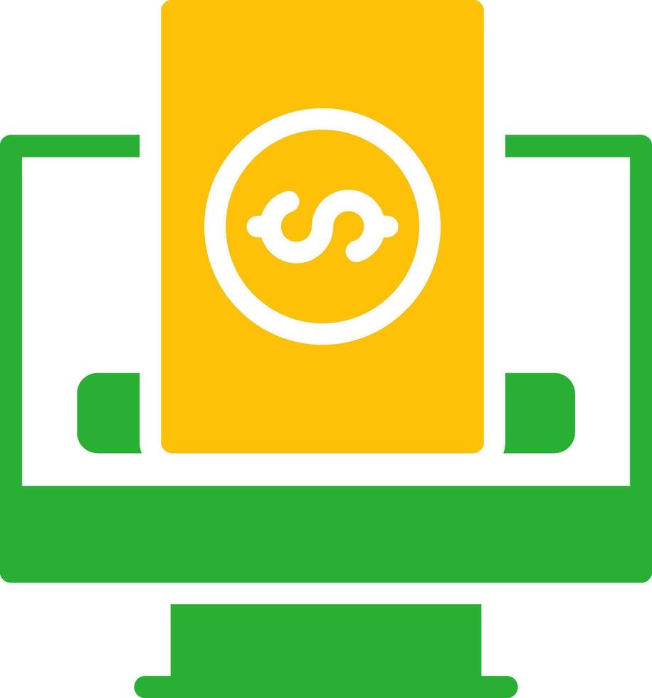 Line Two Colour vector