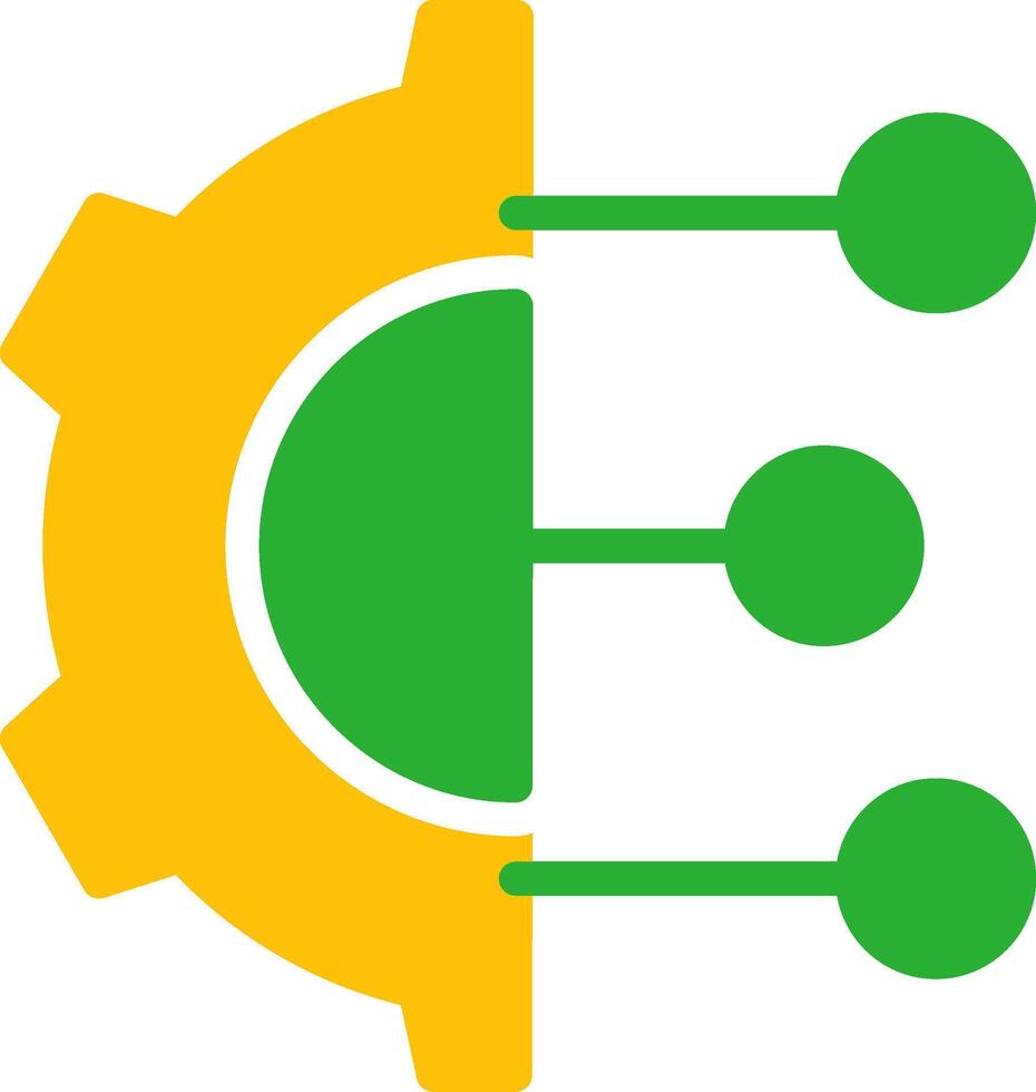 Line Two Colour vector