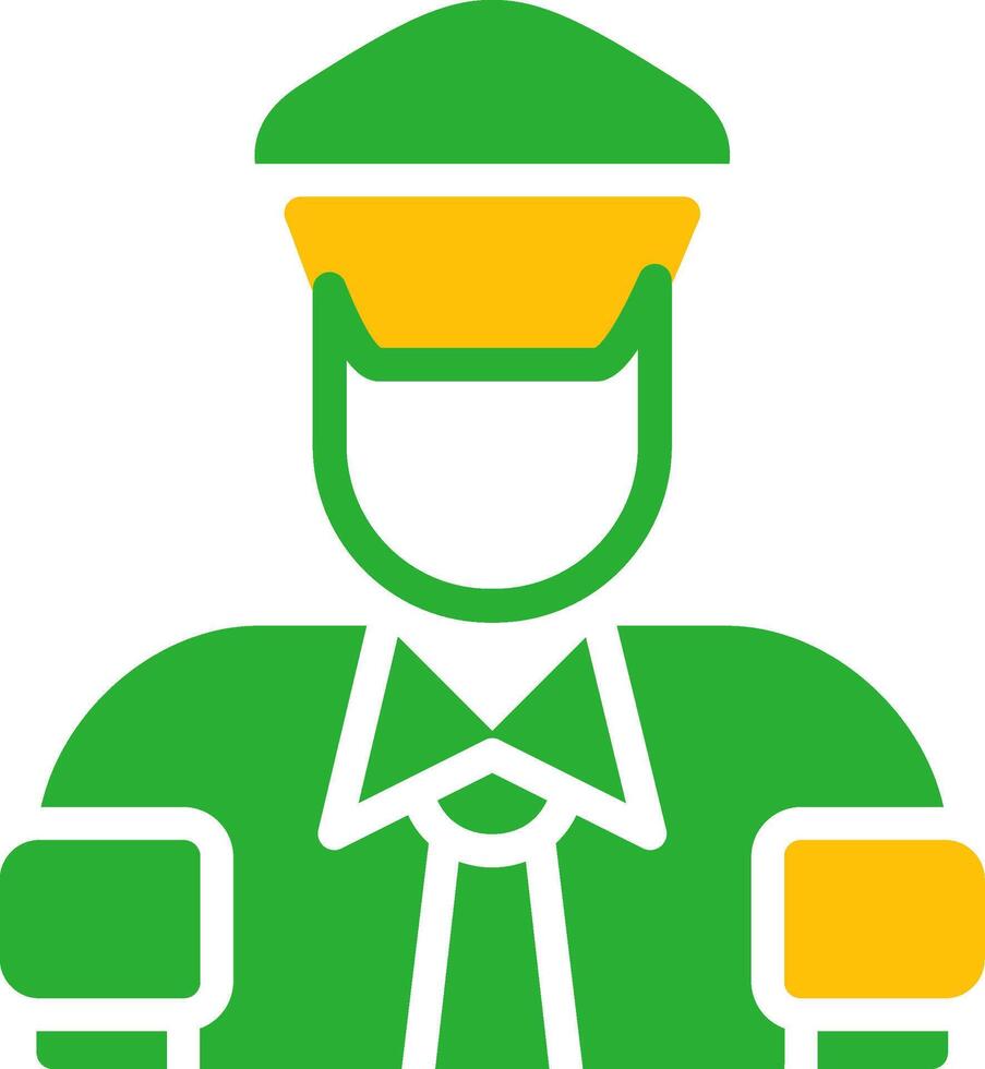 Line Two Colour vector