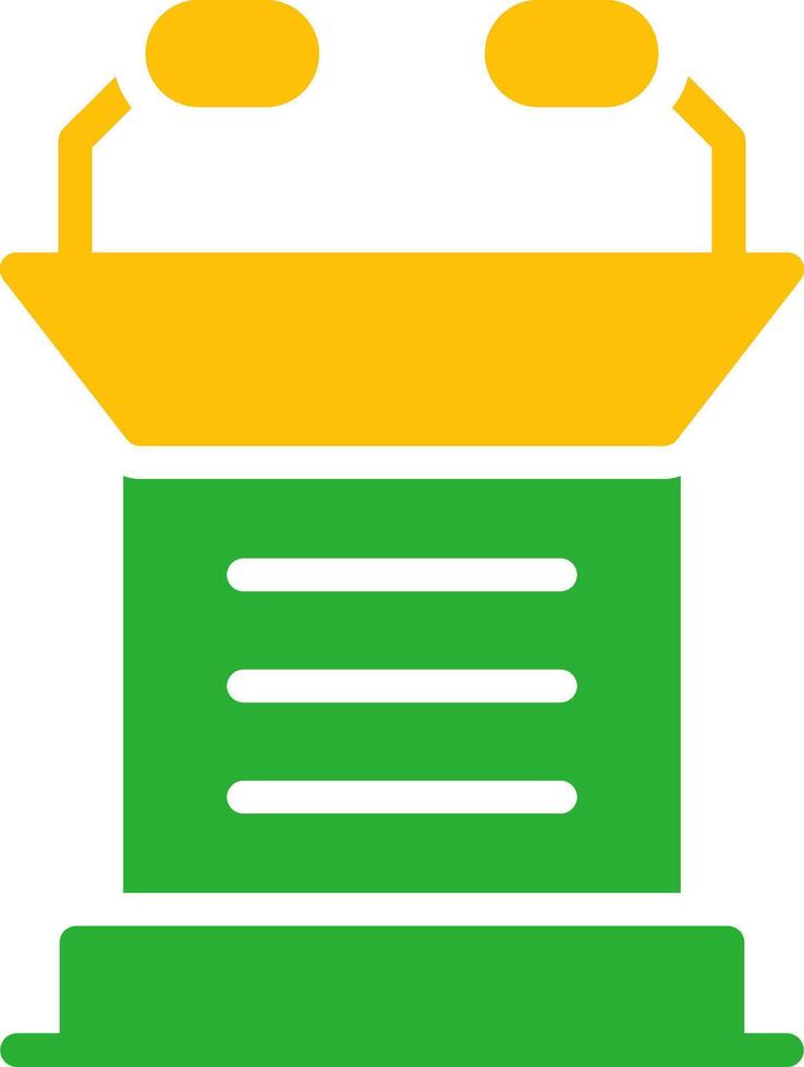 Line Two Colour vector