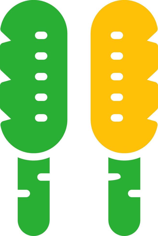 Line Two Colour vector