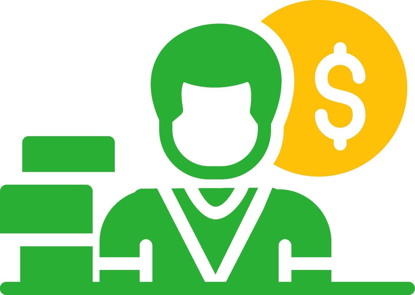 Line Two Colour vector