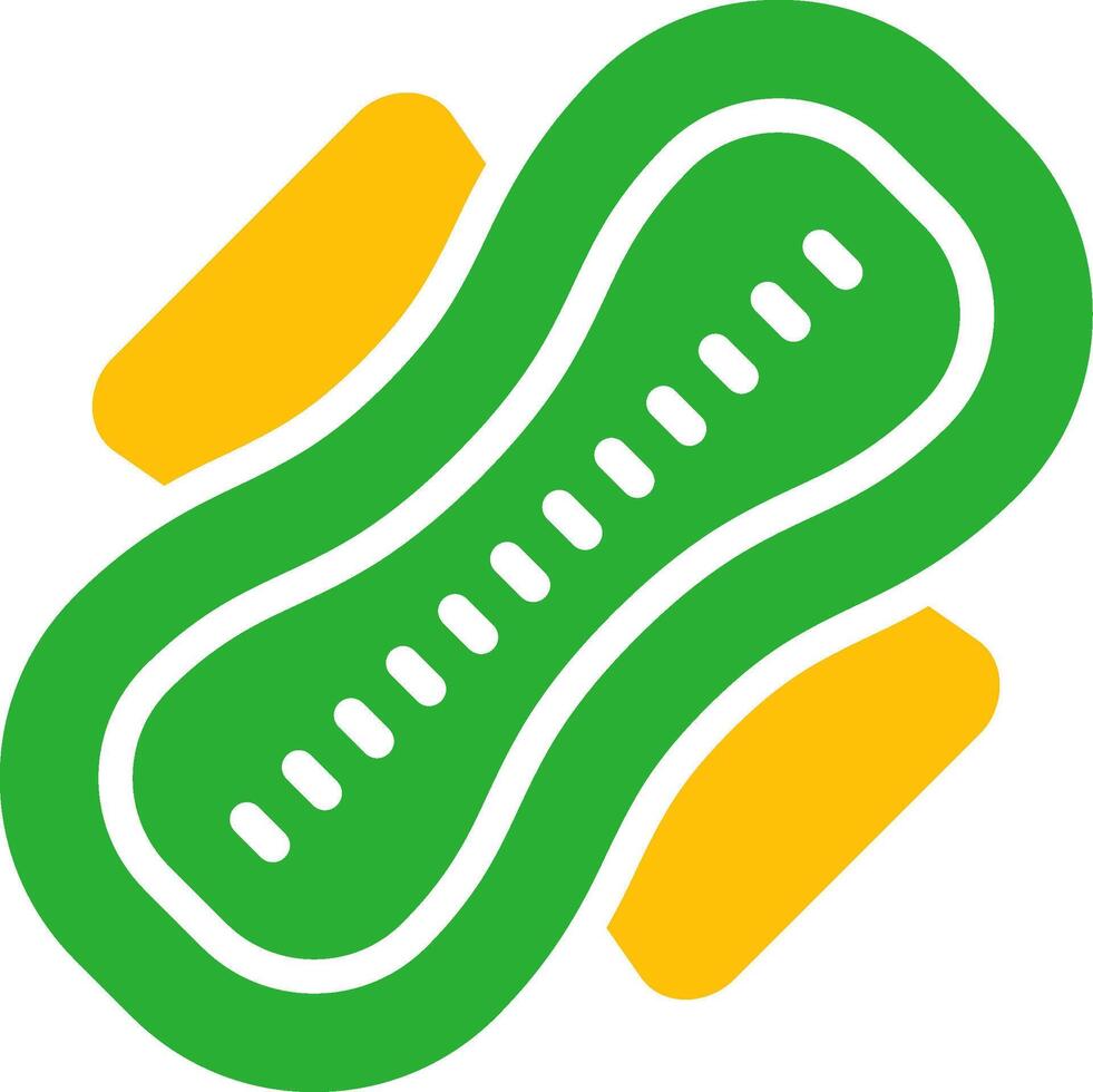 Line Two Colour vector
