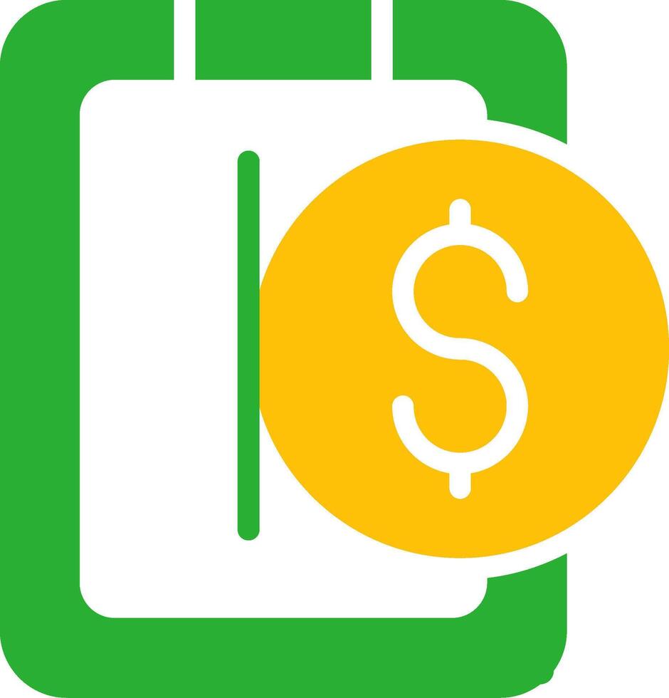 Line Two Colour vector