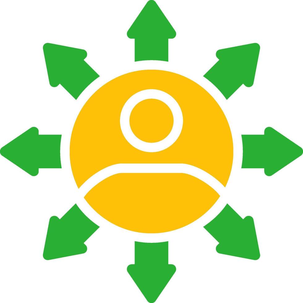 Line Two Colour vector