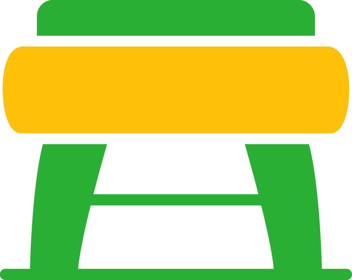 Line Two Colour vector