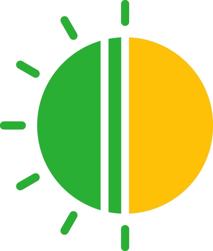 Line Two Colour vector
