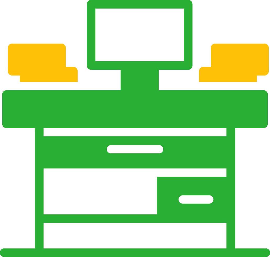 Line Two Colour vector