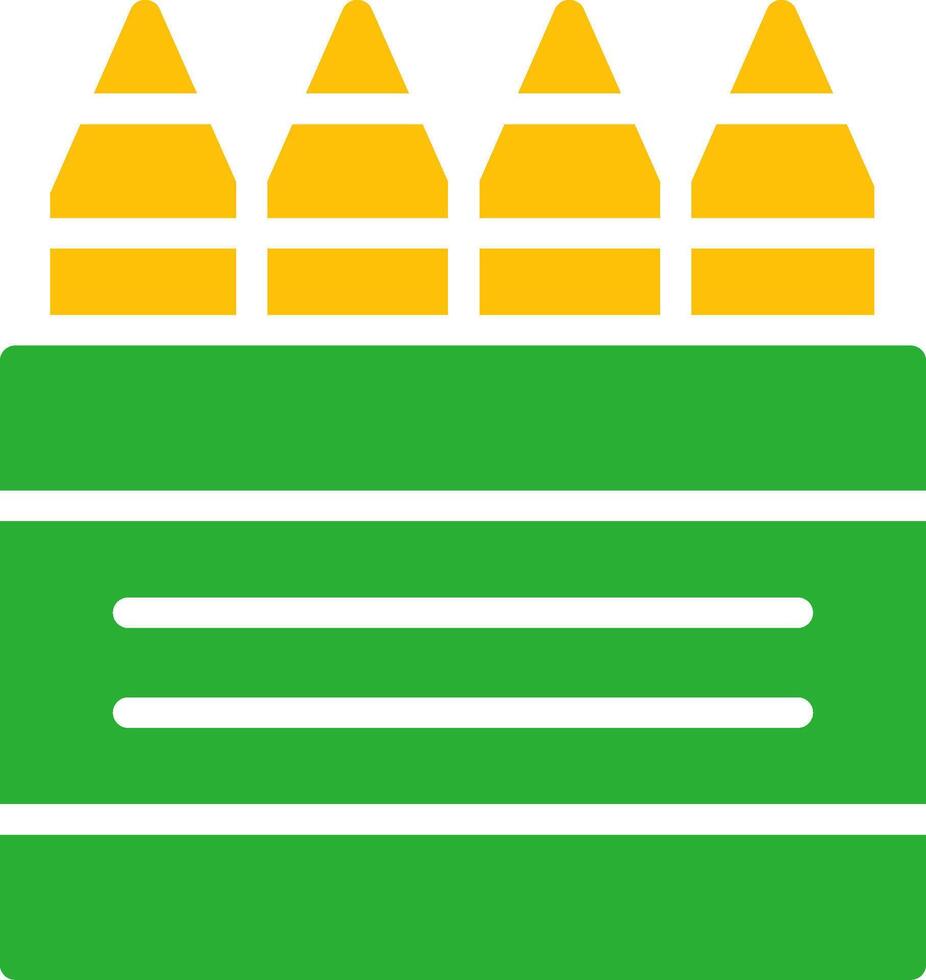 Line Two Colour vector