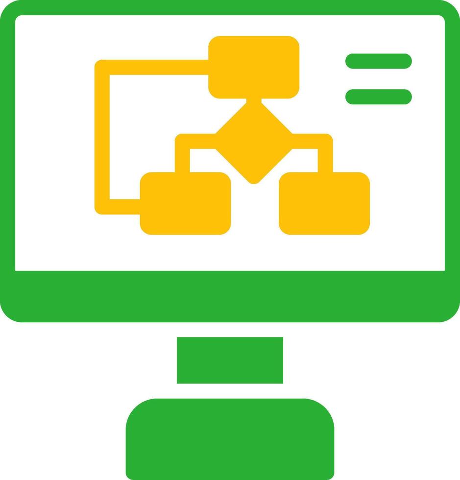 Line Two Colour vector