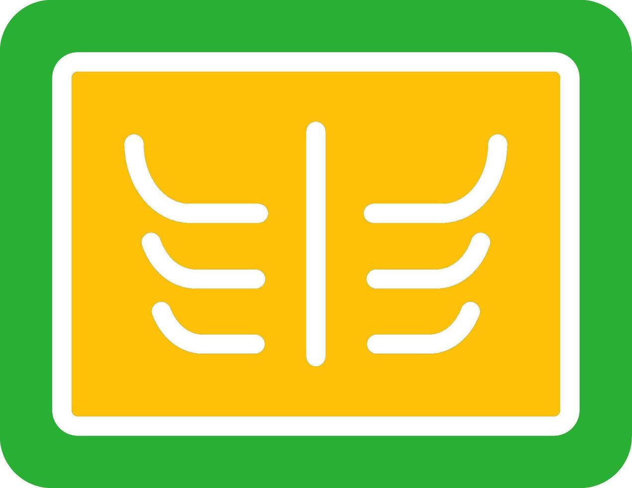 Line Two Colour vector