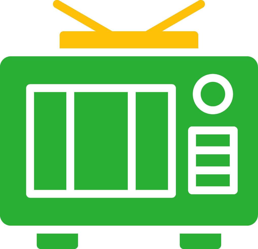 Line Two Colour vector