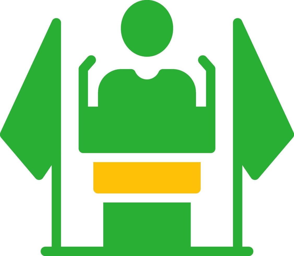 Line Two Colour vector
