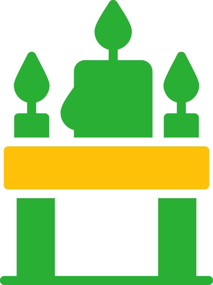 Line Two Colour vector