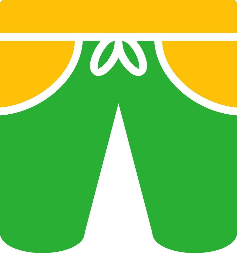 Line Two Colour vector