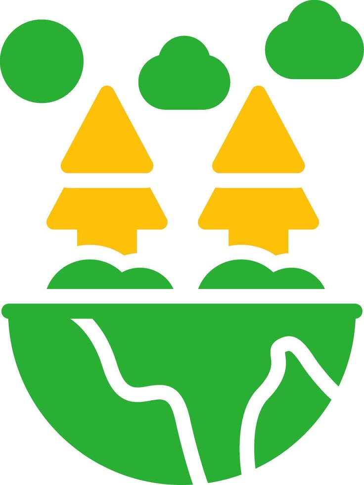 Line Two Colour vector