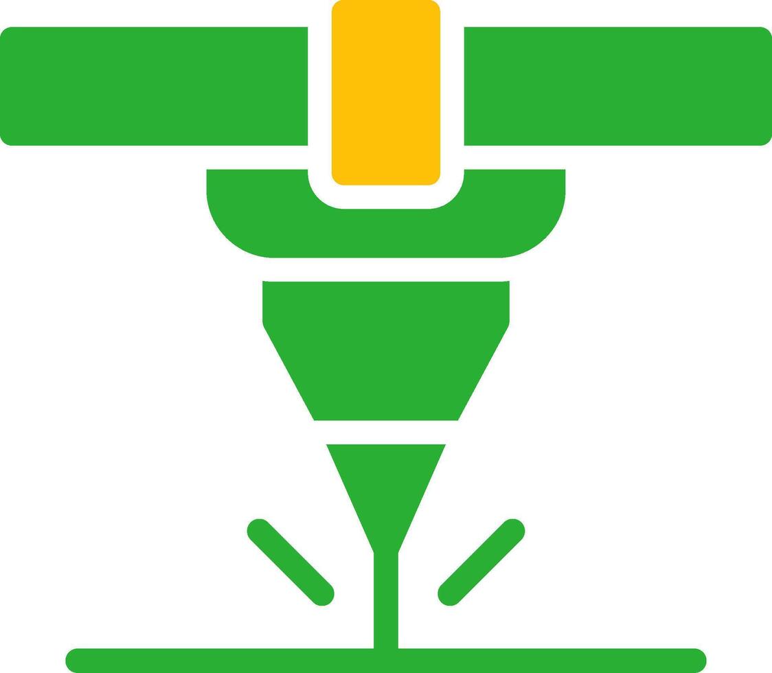 Line Two Colour vector