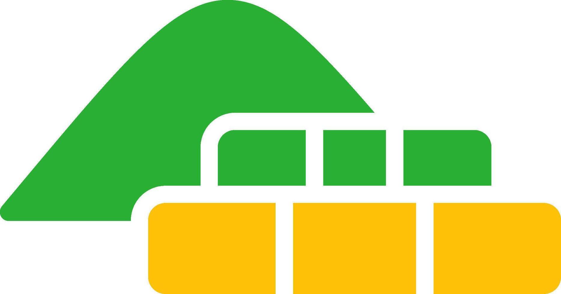 Line Two Colour vector