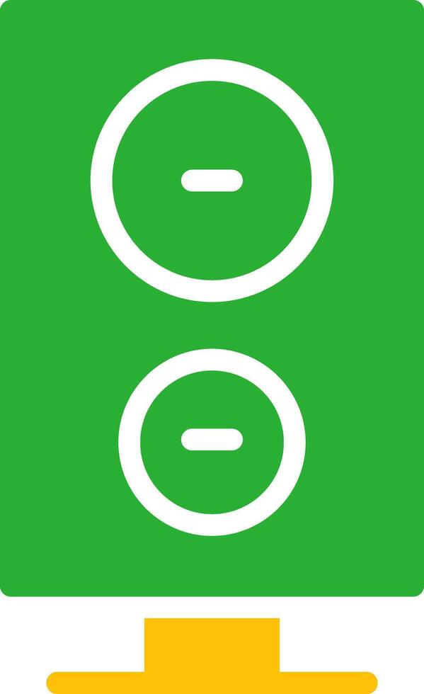 Line Two Colour vector
