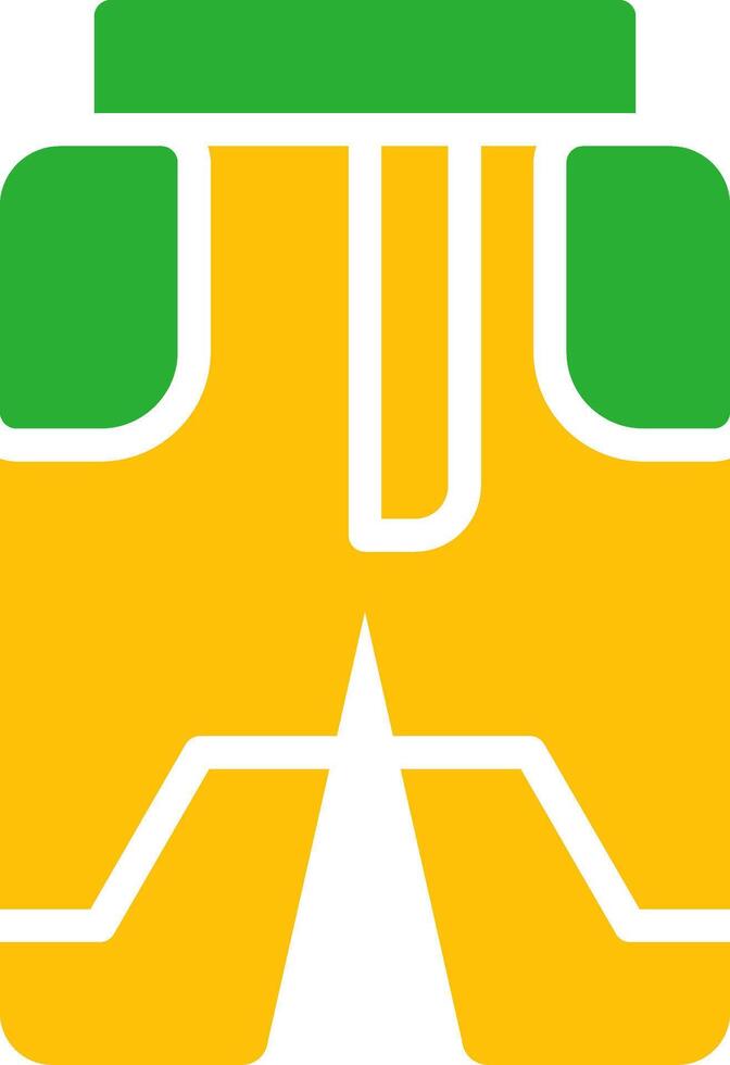 Line Two Colour vector