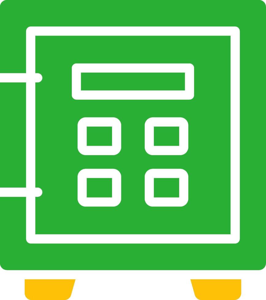 Line Two Colour vector
