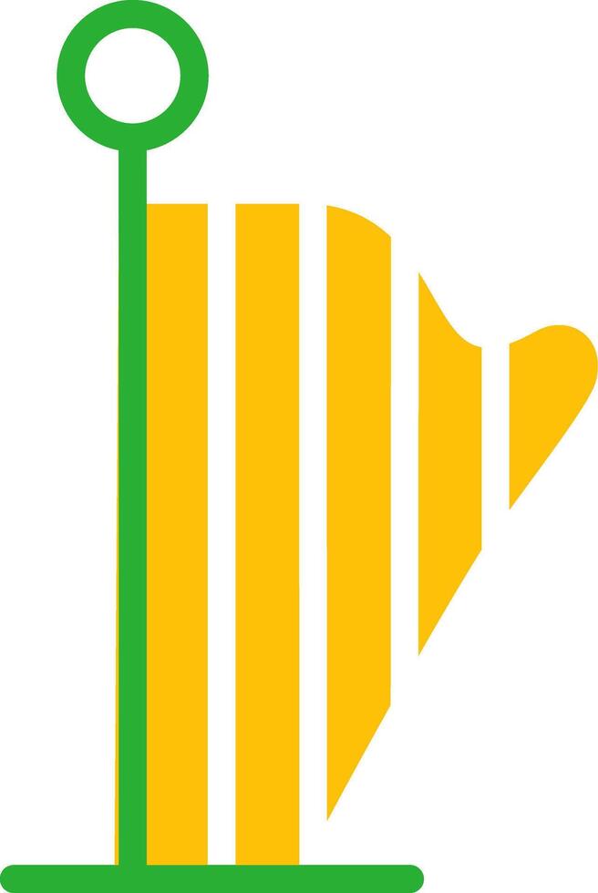 Line Two Colour vector
