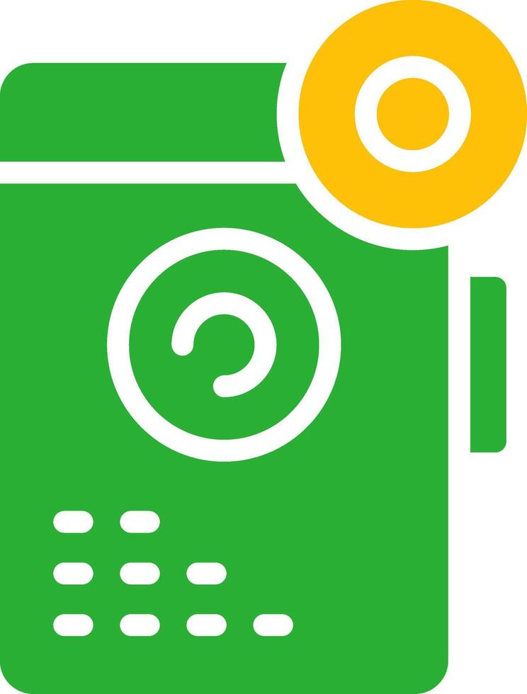 Line Two Colour vector