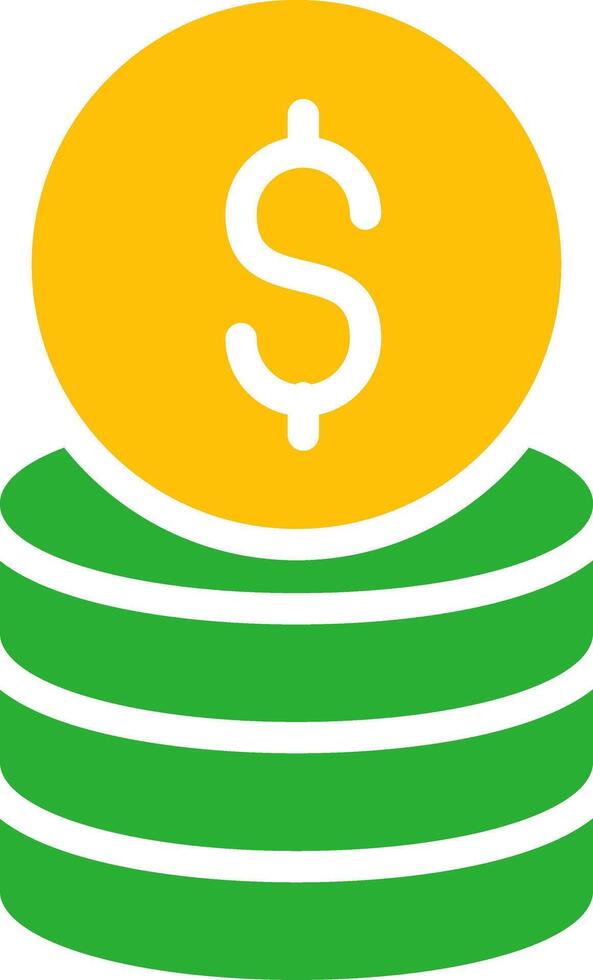 Line Two Colour vector