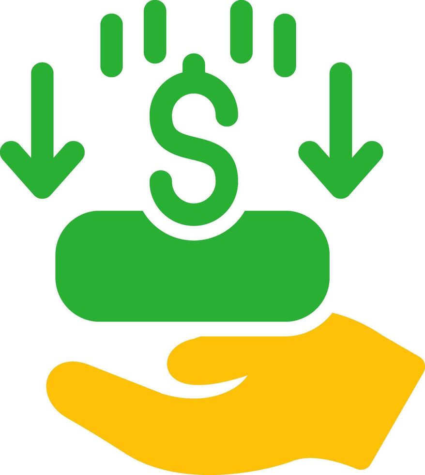 Line Two Colour vector