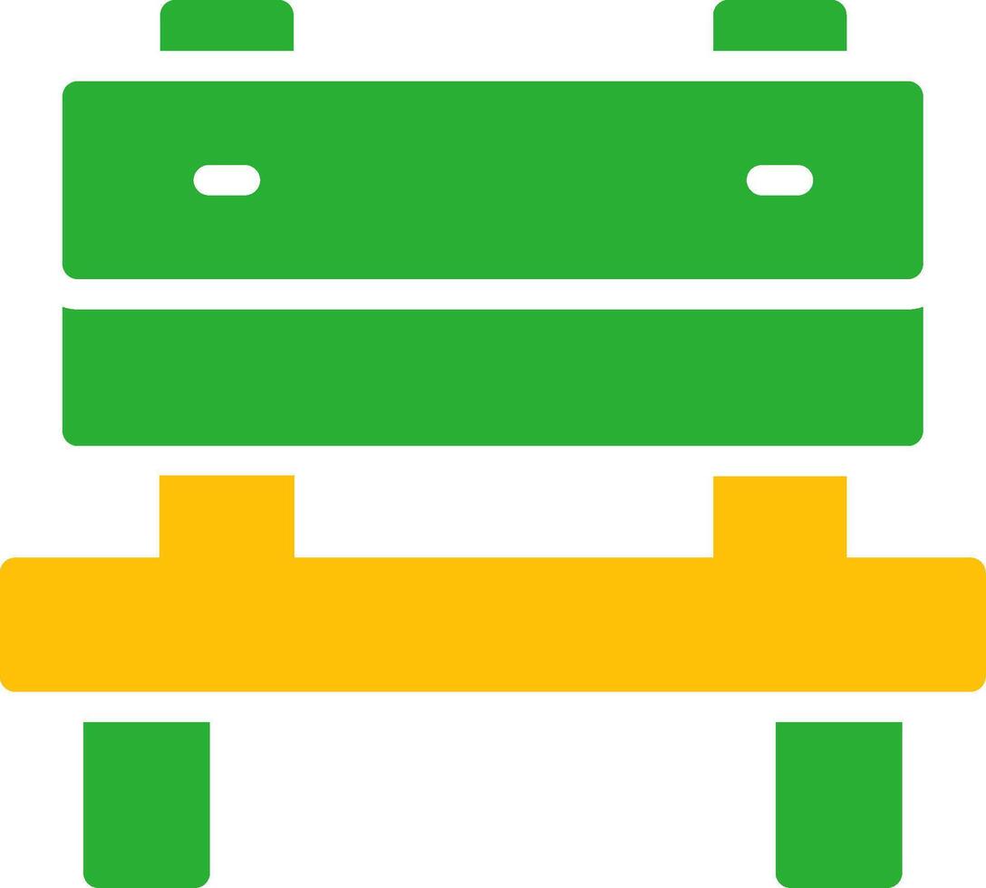 Line Two Colour vector