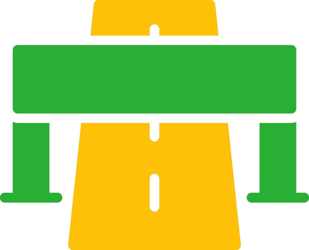 Line Two Colour vector