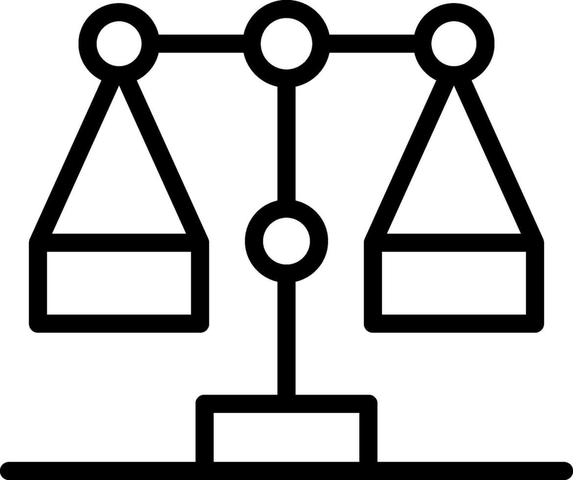 Line Two Colour vector