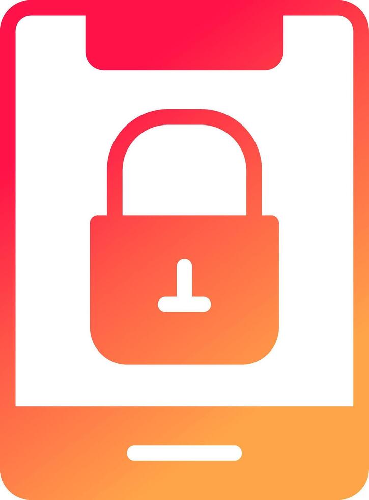 glyph  colour Gradient Circle vector