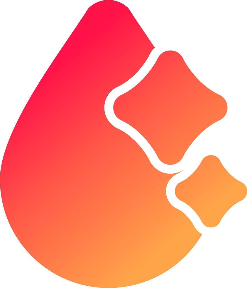 glyph  colour Gradient Circle vector