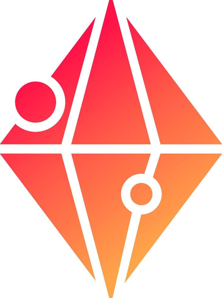 glyph  colour Gradient Circle vector