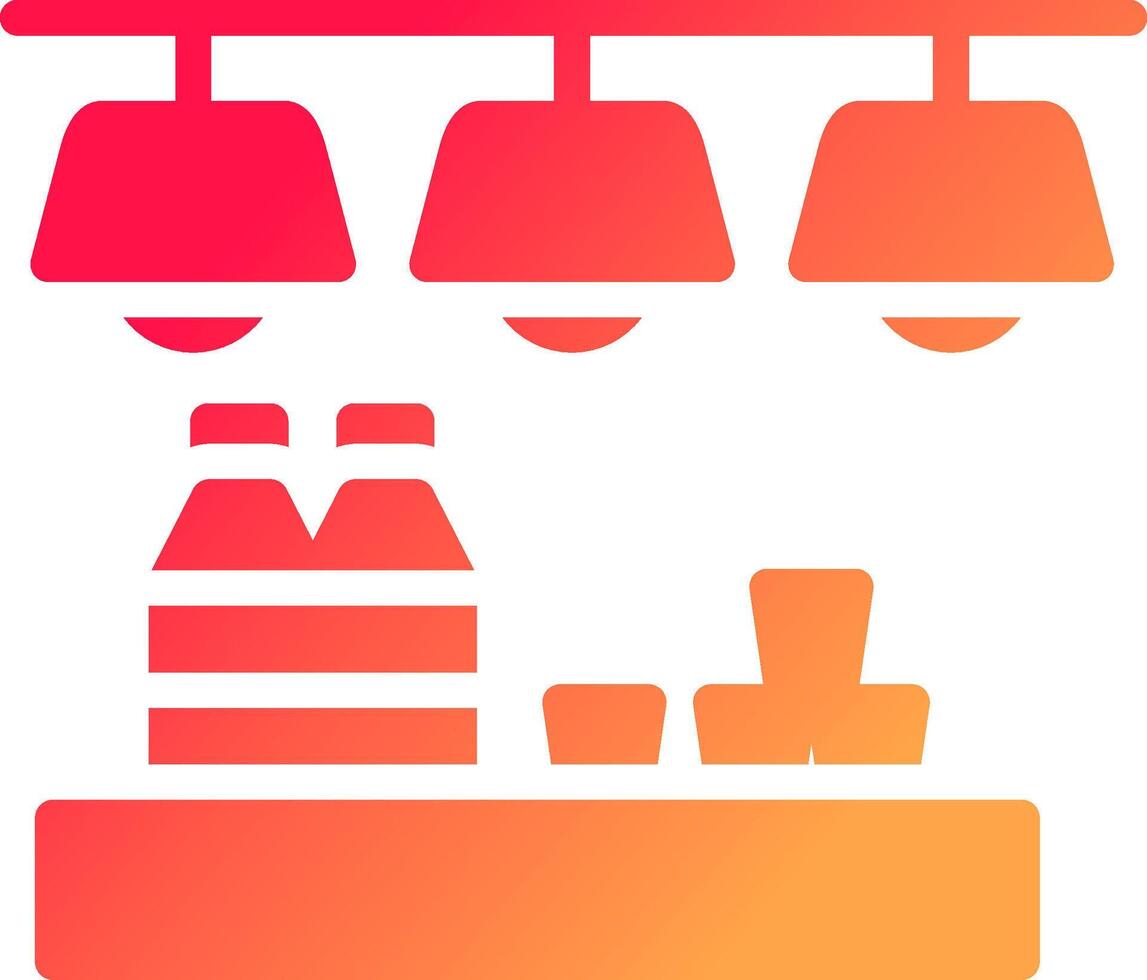 glyph  colour Gradient Circle vector