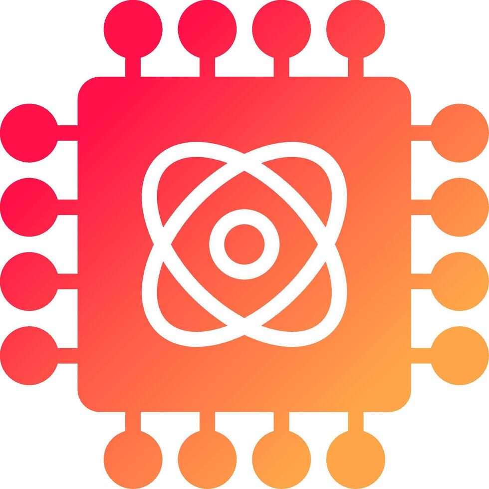 glyph  colour Gradient Circle vector